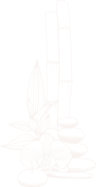 Decorative wellness floral shape