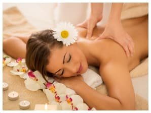 Relaxing massage therapy at Green Leaf Spa Puducherry